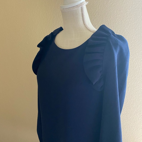 Nordstrom Chelsea 28 Navy Blue Dress - Picture 7 of 8